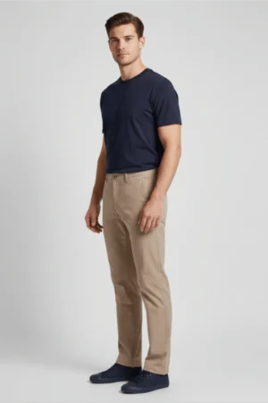 Aura Pantalon Clasico Corte Chino Hombre