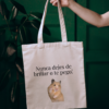 Bolsa de Tela, Tote Bag: Nunca dejes de brillar o te pego!