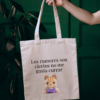 Bolsa de Tela, Tote Bag: Los rumores son ciertos no me gusta currar