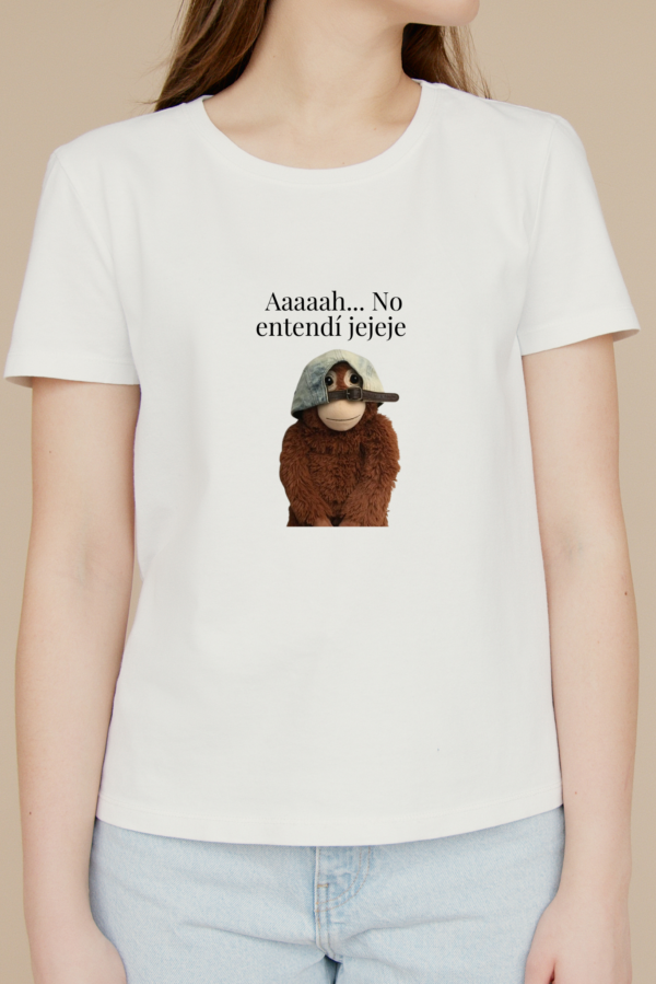 Camiseta Mujer Manga Corta Aaaah... No entendí jejeje