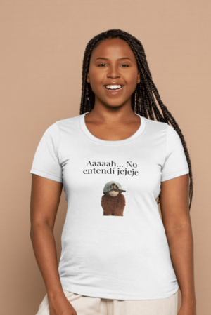 Camiseta Mujer Manga Corta Aaaah... No entendí jejeje