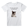 Camiseta Mujer Manga Corta No me caes mal, yo miro así