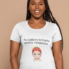 Camiseta Mujer Manga Corta No quiero terapia quiero venganza