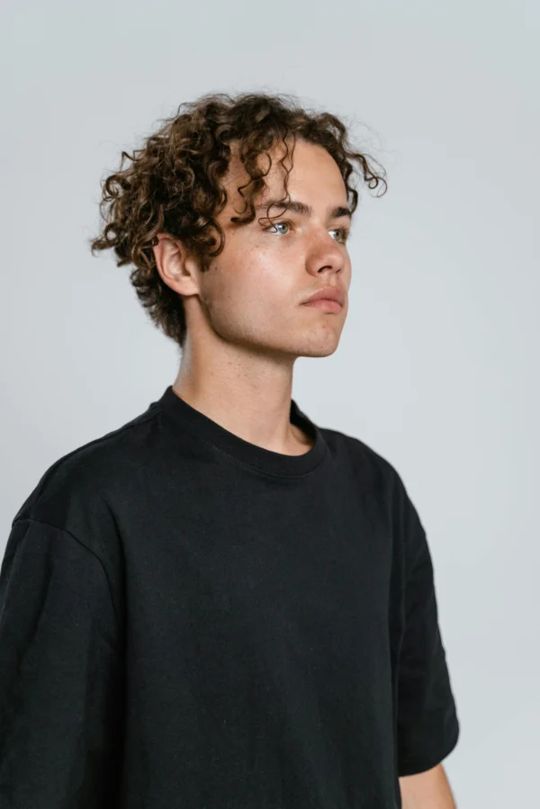 camiseta oversize hombre