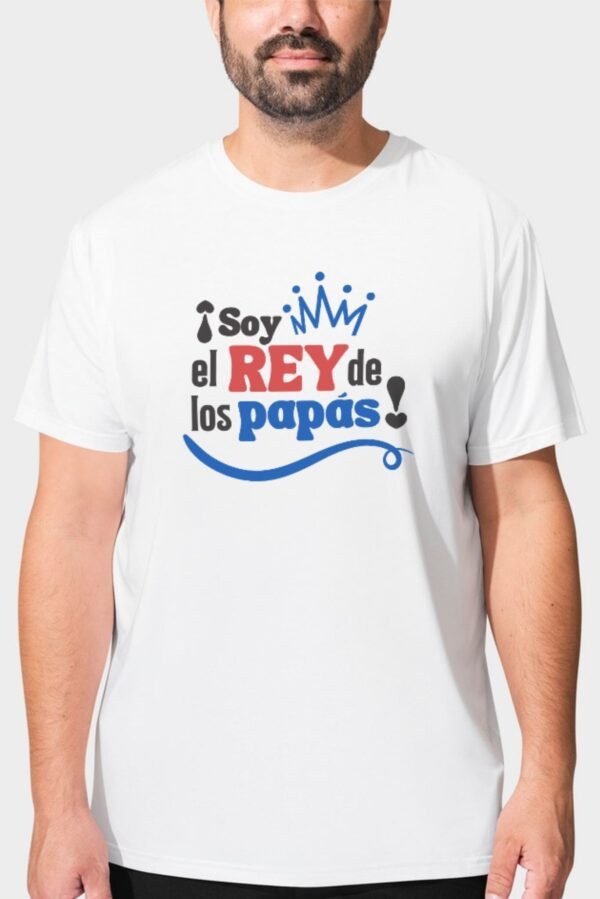 Camiseta Regalo dia del padre | Soy el Rey de los Papas