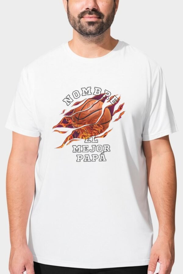 Camiseta personalizada con Nombre Dia del Padre | El Mejor Papá