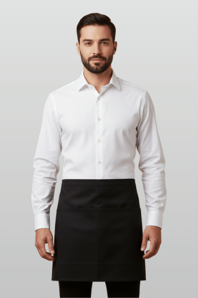 Cich Delantal corto sarga