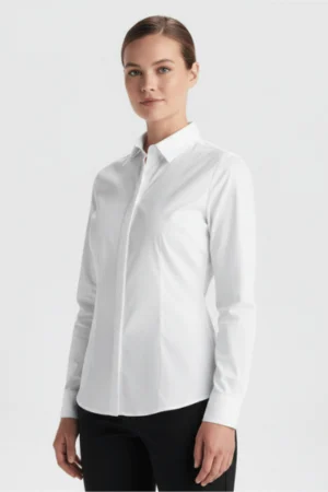 Grace L Camisa manga larga mujer entallada