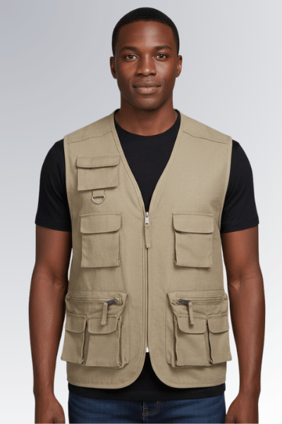 Serene Chaleco laboral multibolsillos Unisex (1) Serene Chaleco laboral multibolsillos Unisex