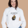 Sudadera con Capucha Mujer | Aquí trabajando xp ricos estamos, pero no somos
