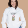 Sudadera con Capucha Mujer | Demasiado ternurin para este mundo terreneitor