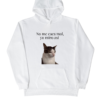 Sudadera Hombre con Capucha | No me caes mal, yo miro así
