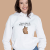 Sudadera con Capucha Mujer | Nunca dejes de brillar o te pego!