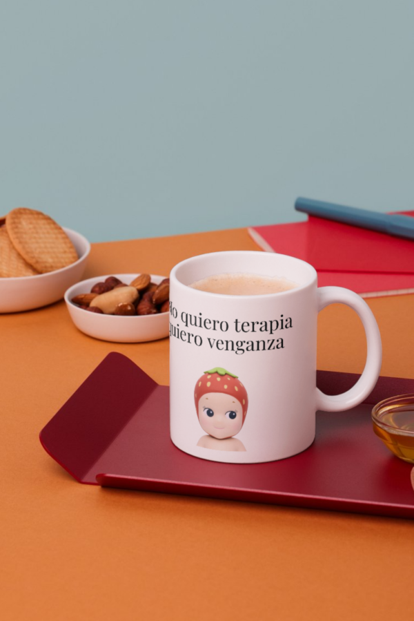 Taza No quiero terapia quiero venganza