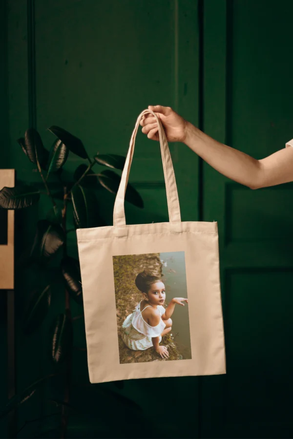 bolsa de tela personalizada con foto