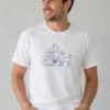 camiseta-blanca-solidaria-hombre Camiseta Solidaria Barcelona Unisex