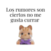 Bolsa de Tela, Tote Bag: Los rumores son ciertos no me gusta currar