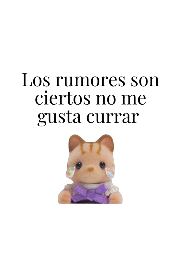 Bolsa de Tela, Tote Bag: Los rumores son ciertos no me gusta currar