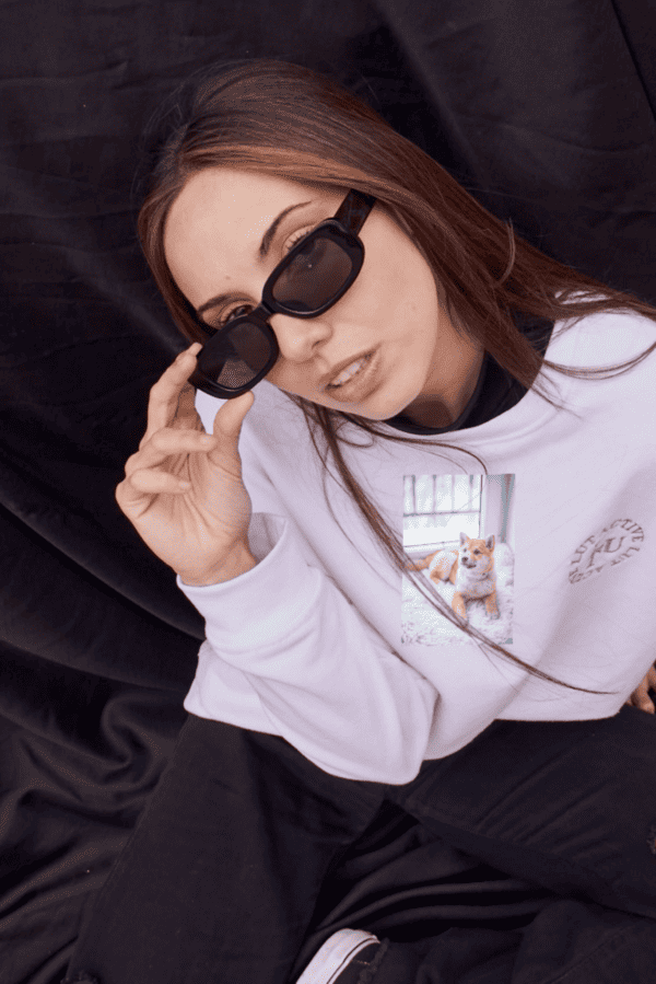 Sudadera Mujer sin Capucha Personalizada