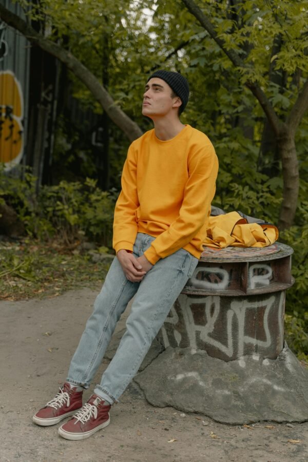 Sudadera sin Capucha para Hombre