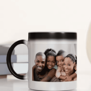 taza mágica personalizada con foto