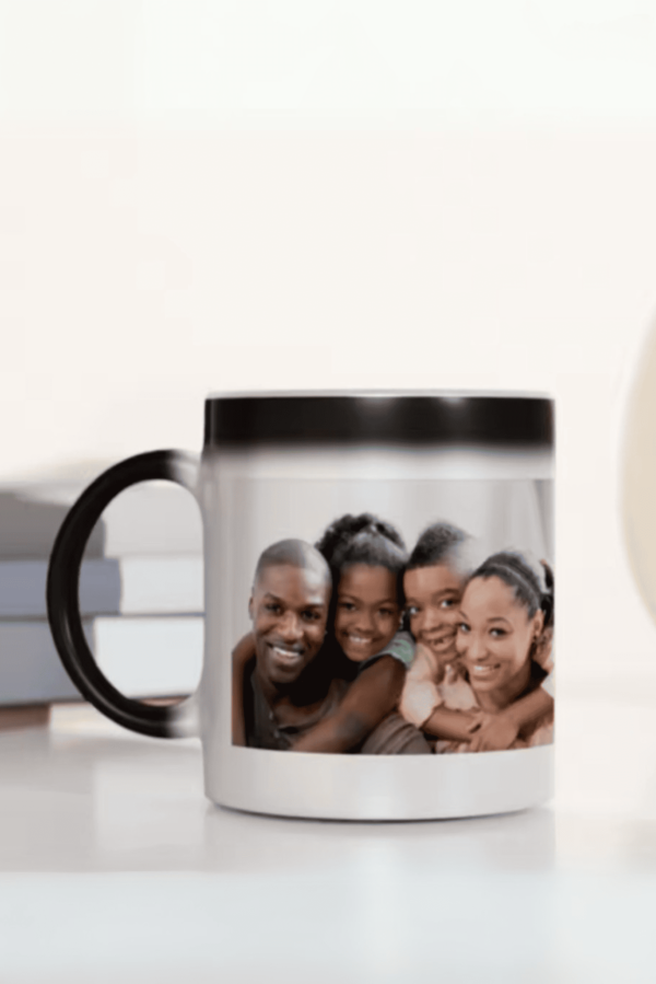 taza mágica personalizada con foto